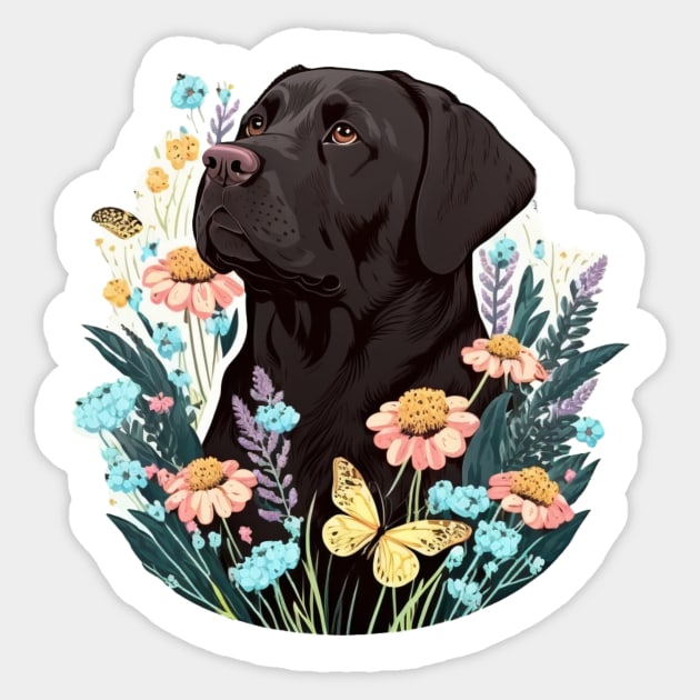 Labrador Retriever Sticker by Zoo state of mind